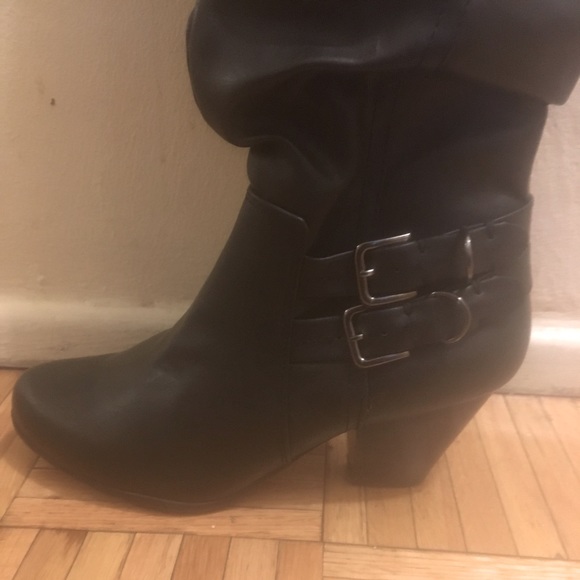 New Women’s Jacqueline Smith black Boots size 9 - Picture 2 of 3